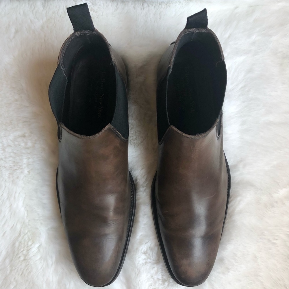 To Boot New York Adam Derrick Brown Leather Boots